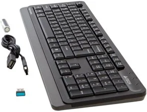Фото: Клавіатура A4tech Fstyler FGK10 Wireless Grey (FGK10 (Grey)) № 6 | KTC