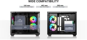Фото: Корпус ID-COOLING View 500 ARGB Black with window (VIEW 500 ARGB) № 19 | KTC