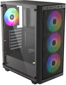 Фото: Корпус ID-COOLING Ware 310 ARGB Black with window (WARE 310 ARGB) № 3 | KTC