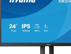 Фото: Монітор iiyama ProLite XB2495WSC-B1 Black - 24.1" IPS / 1920×1200 / 100 Гц / AMD FreeSync, Nvidia G-Sync Compatible, Adaptive Sync / Pivot / HAS № 8 | KTC