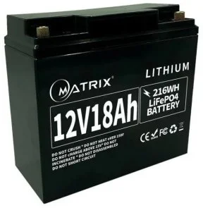 Фото: Батарея для ДБЖ Matrix MLR 1218 12V 18Ah № 3 | KTC