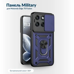 Фото: Чохол BeCover for Motorola Edge 70 Fusion - Military Blue (716255) № 4 | KTC