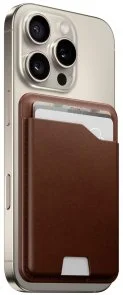 Фото: Чохол для пластикових карт Nomad for iPhone - Camino MagSafe with Find My Brown (NM011758858) № 7 | KTC