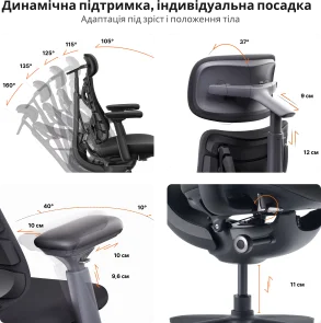 Фото: Крісло LiberNovo Omni Gen Glacier 48cm (CP-GW-1000088-00-04) № 16 | KTC