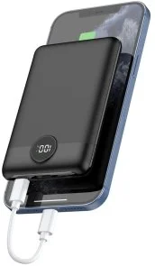 Фото: Батарея універсальна Veger W1140 10000mAh 22.5W Black (6970453554181) № 3 | KTC