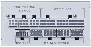 Фото: Блок живлення Lian-Li 1000W SP1000P White (G9P.SP1000P.W000.EU) № 7 | KTC