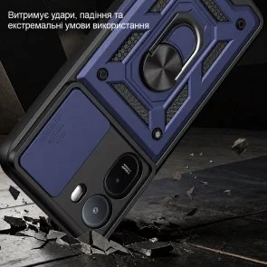 Фото: Чохол BeCover for Poco C81 Pro - Military Blue (716265) № 5 | KTC