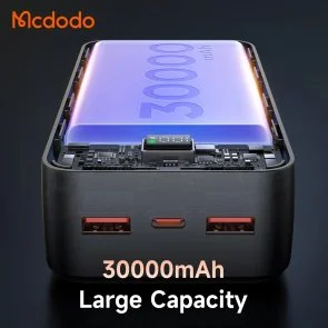 Фото: Батарея універсальна McDoDo MC-4240 30000mAh 22.5W Black № 8 | KTC