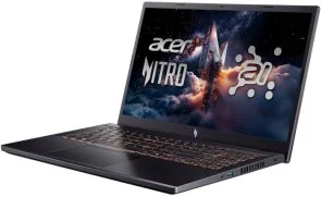 Фото: Ноутбук Acer Nitro V 15 ANV15-42 NH.QV4EU.009 Obsidian Black - 15.6" IPS 165 Гц / AMD Ryzen 5 / 7640HS / DDR5 16 ГБ / PCI-E SSD 512 ГБ / GeForce RTX 4050 № 3 | KTC