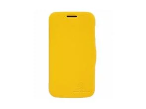 Фото: Чохол Nillkin для Samsung S7270 - Fresh Series Leather жовтий № 3 | KTC