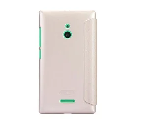 Фото: Чохол Nillkin для Nokia XL - Spark series золотий № 3 | KTC