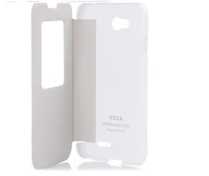 Фото: Чохол Vоіа для LG Optimus L70 Dual (D325) - Flip Case білий № 2 | KTC