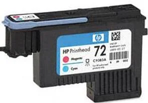 Фото: Друкуюча голівка HP No.72 DJ T610 блакитна, малинова № 2 | KTC