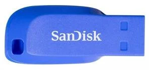 Фото: Флешка USB SanDisk Cruzer Blade 32GB Electric Blue (SDCZ50C-032G-B35BE) № 3 | KTC