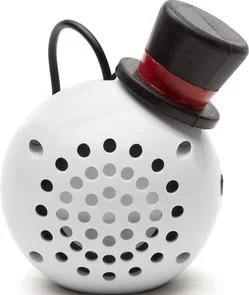 Фото: Колонка KitSound Mini Buddy Snowman біла № 2 | KTC