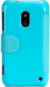 Фото: Чохол Nillkin для Nokia Lumia 620 - Fresh Series Leather Case синій № 2 | KTC