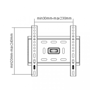 Кронштейн ITech PLB-5 чорний