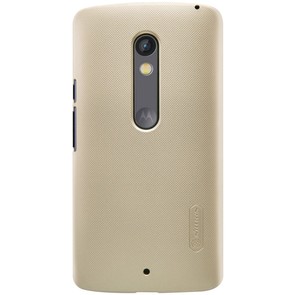 Чохол Nillkin для Motorola Moto X Play - Super Frosted Shield золотий