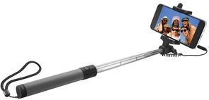 Селфі монопод Trust Urban Wired Foldable Selfie Stick чорний