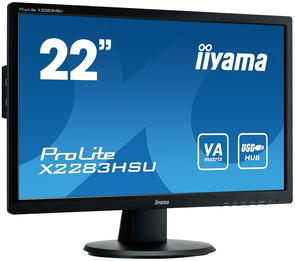 Монітор IIYAMA X2283HSU-B1DP (X2283HSU-B1DP) чорний