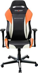 Крісло для геймерів DXRACER DRIFTING OH/DM61/NWO чорне біло-оранжевим вставками