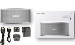 Колонка Onkyo X3, Bluetooth,  Срібляста