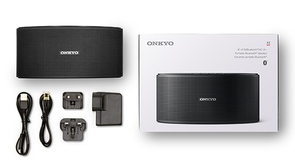 Колонка Onkyo X3, Bluetooth, Чорна