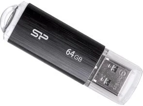 Фото: Флешка USB Silicon Power Ultima U02 64GB Black (SP064GBUF2U02V1K) № 3 | KTC