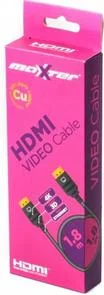 Фото: Кабель Maxxter HDMI / HDMI v1.4 1.8m Black (VB-HDMI4-6) № 2 | KTC