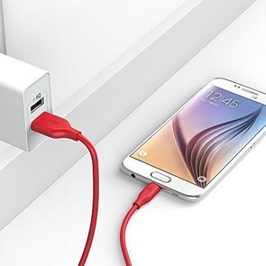 Кабель USB Anker Powerline V3 AM / Micro USB 0.9 м червоний