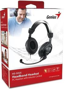 Гарнітура Genius HS-505X чорна