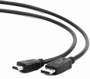 Фото: Кабель Cablexpert DisplayPort / HDMI 3m Black (CC-DP-HDMI-3M) № 2 | KTC