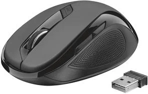 Фото: Миша Trust Ziva Wireless optical Black (21949) № 2 | KTC