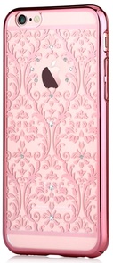 Чохол Devia for iPhone 6/6S - Crystal Baroque Rose Gold (6952897978716)