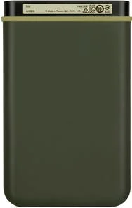 Фото: Зовнішній HDD Transcend StoreJet 25M3 1TB TS1TSJ25M3G Military Green Slim № 2 | KTC