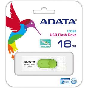 Флешка USB A-Data UV320 16GB AUV320-16G-RWHGN White/Green