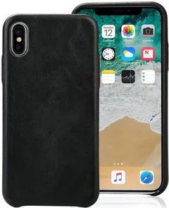 Фото: Чохол JISON for iPhone X /Xs Leather Case Black (JS-IPX-05A10) № 3 | KTC