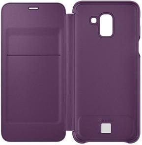 for J6 2018/J600 - Wallet Cover Purple