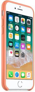 for Apple iPhone 8 - Silicone Case Peach