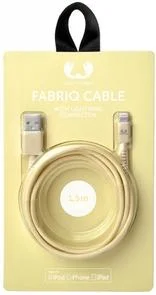 Фото: Кабель Fresh 'N Rebel Fabriq AM / Lightning 1.5m Buttercup (2LCF150BC) № 3 | KTC