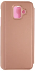 Фото: Чохол Milkin for Samsung A6 2018 - MIRROR View cover Rose Gold № 3 | KTC