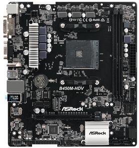 Материнська плата AsRock B450M-HDV