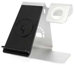 Фото: Док-станція Bestand Wireless Charge iPhone plus iWatch Silver № 3 | KTC