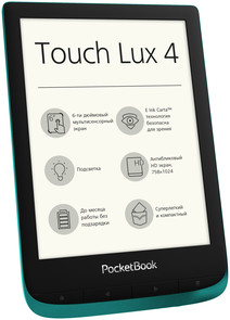 Електронна книга Pocketbook 627 Emerald (PB627-C-CIS)