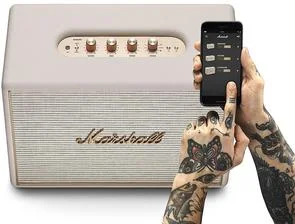 Фото: Портативна колонка Marshall Loudest Woburn Multi-Room Cream (4091925) № 3 | KTC
