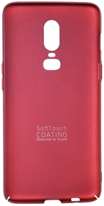 for OnePlus 6 - Knight series Wine Red