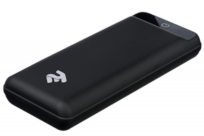 Батарея універсальна 2E Power Bank 20000mAh 2xUSB Black (2E-PB2005A-BLACK)