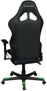 Крісло ігрове DXRacer Racing OH/RZ288/NEW, Black/Green/White