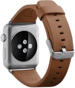 Ремінець Belkin for Apple Watch 38mm Classic Leather Band Brown (F8W731btC01)