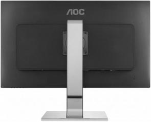 AOC u3277Pwqu LED VA (4ms, VGA, DVI, HDMI, DP, колонки) Black/Silver